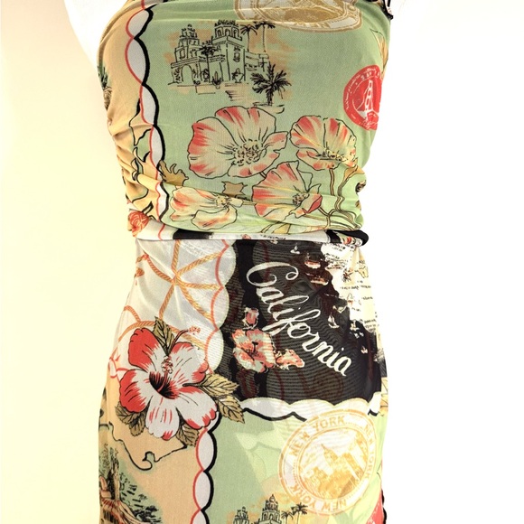 Urban Outfitters Floral California Print Slip Dress - Picture 3 of 14